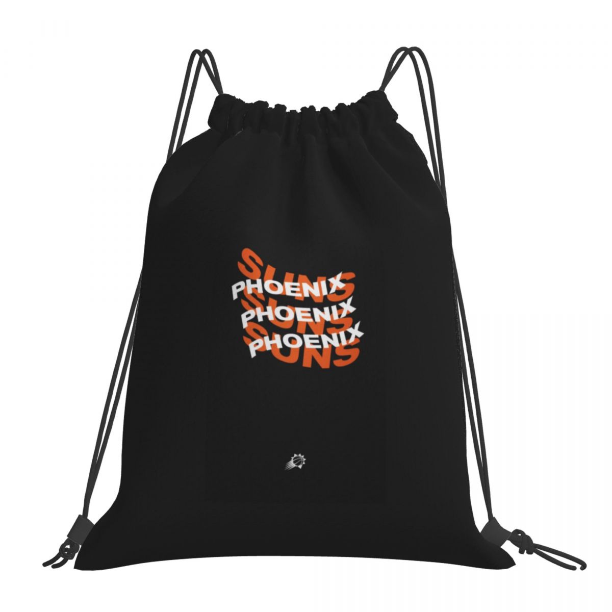 Phoenix Suns Wordmark Drawstring Bags for School Gym