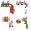 DIY Xmas Diamond Art Door Frame Decoration Door Corner Pendants Kit