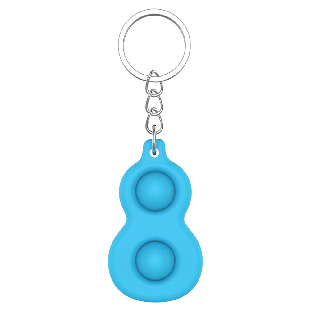 

Gourd Blue - Keychain Pendant, 501 Original