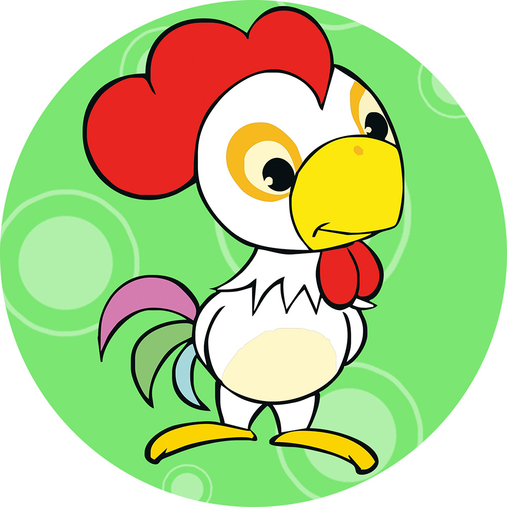 

Chicken - 11CT Stamped Cross Stitch - 30*30CM, 501 Original