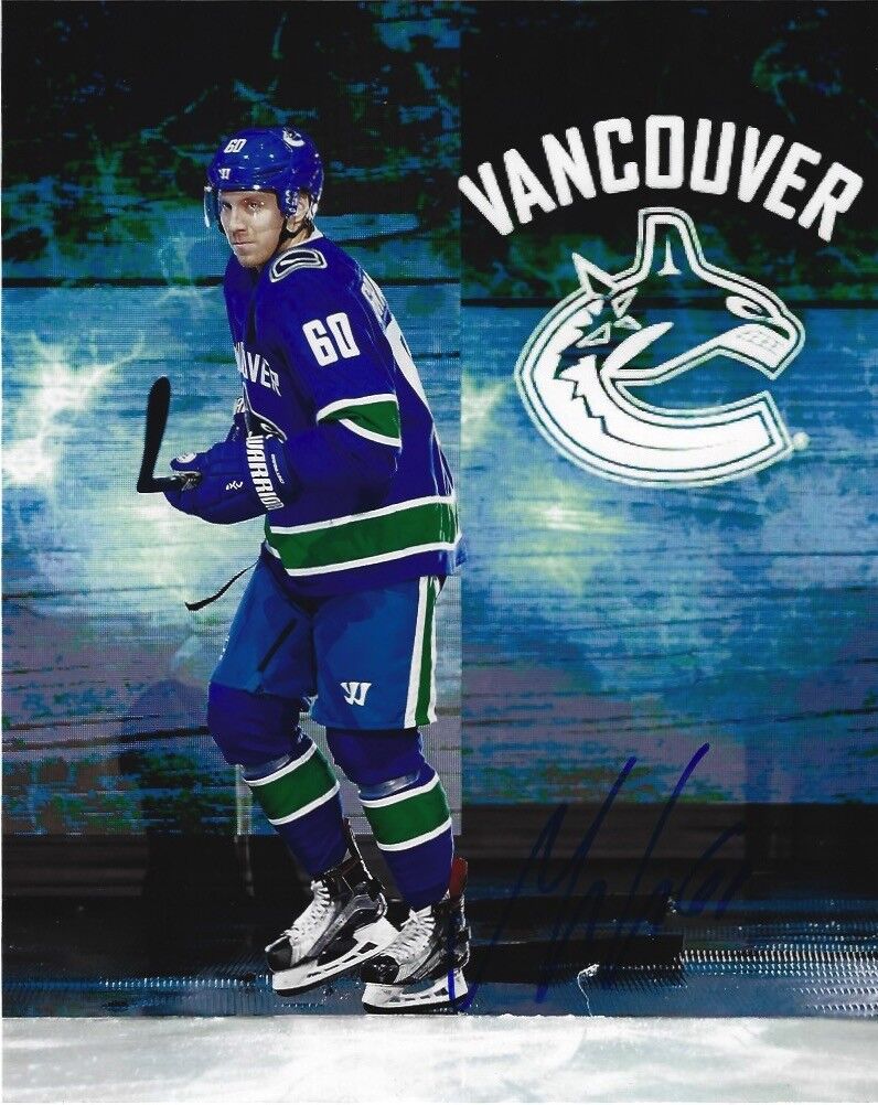 Vancouver Canucks Markus Granlund Autographed Signed 8x10 Photo Poster painting COA