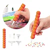 Diamantmaler-Stifte mit 5-Spitzen-Federn 5D Diamantmalerkunst-Stiftpicker-Kits 11,5x1,7 cm f&uuml;r DIY-Bastel, komfortablen Griff und schnelleres Bohren (
