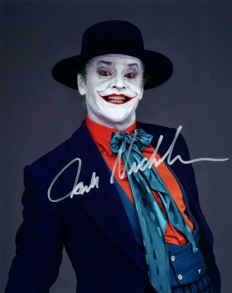 Jack Nicholson autographed 8x10 Photo Poster painting Really nice signed Photo Poster painting and COA