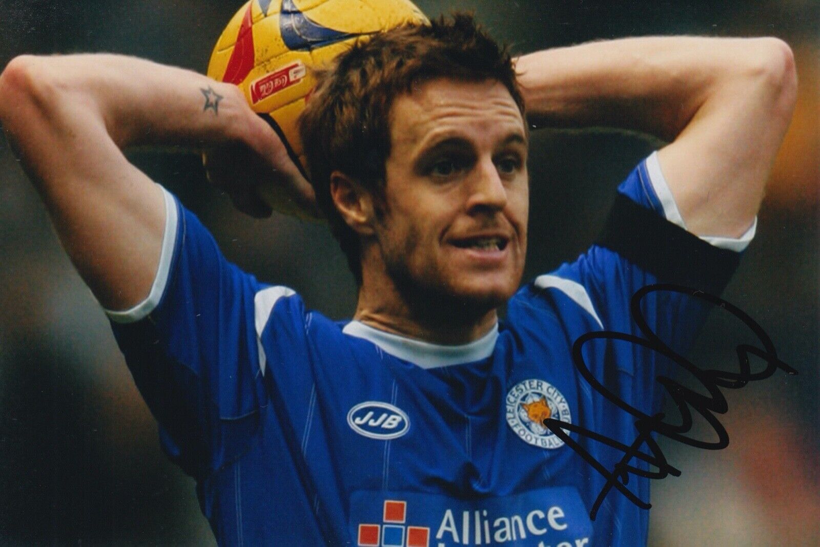ALAN MAYBURY HAND SIGNED 6X4 Photo Poster painting - FOOTBALL AUTOGRAPH - LEICESTER CITY 1.