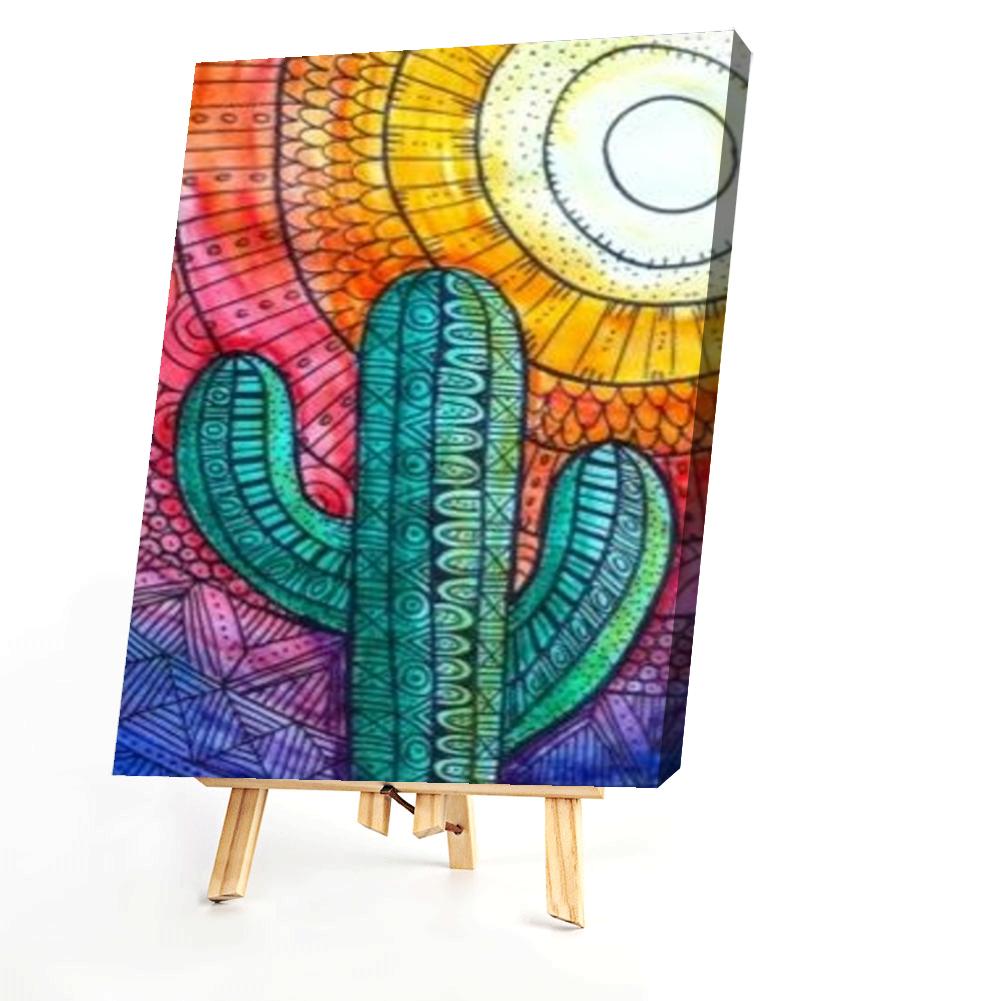 Cactus - Painting By Numbers - 40*50CM gbfke