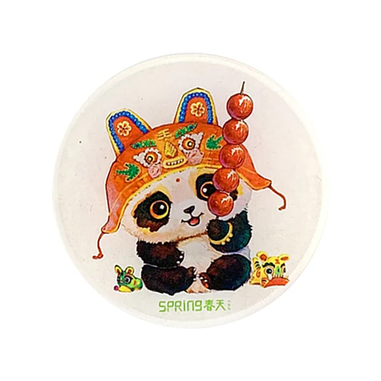 Spring Brand - Needle Minder for Cross Stitch Magnetic Pin Holder Decor (Gourd Panda)