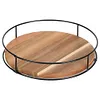[US Local Warehouse] 360 Degree Rotating Spice Rack Round Condiment Organizer for Home Kitchen Pantry