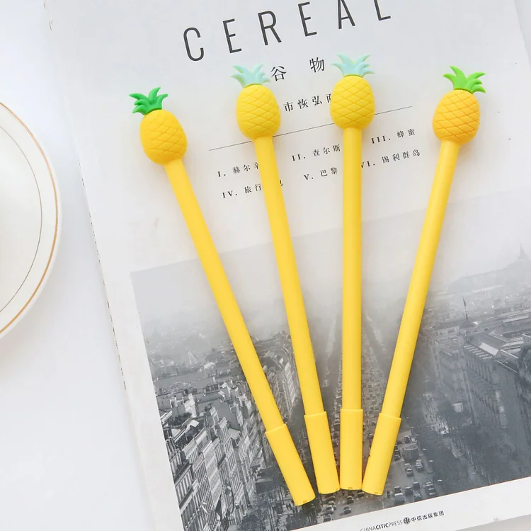 Cute Pineapple Gel Pen-2pcs