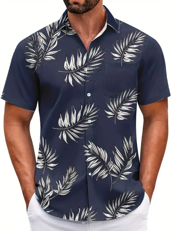 Hawaii West Coast Holiday Style Short Sleeves