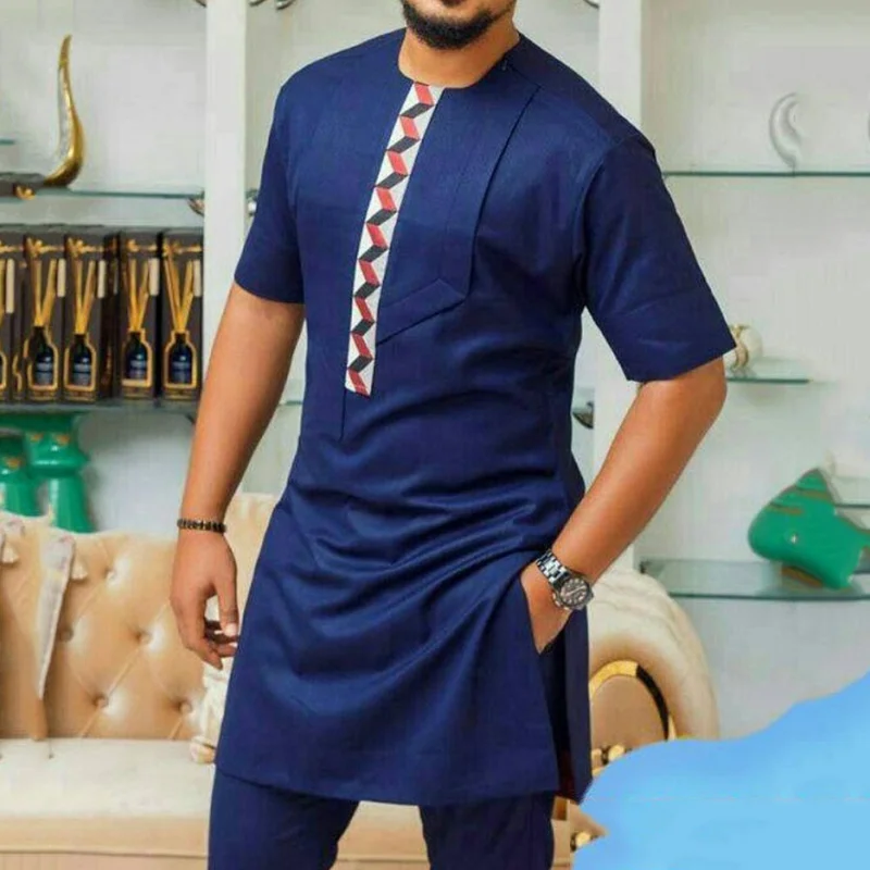 Men's Ethnic Style Short Sleeve Shirt