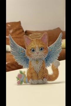 【Shake Head-Ornament】Acrylic Shaking Head Cute Christmas Desktop Diamond Art Kits gbfke