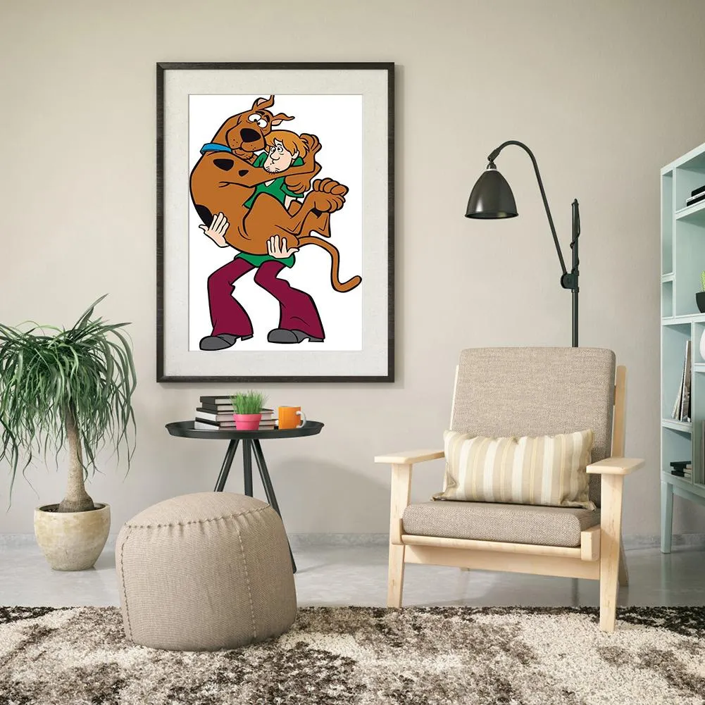 Diamond Painting - Full Round - Scooby Doo