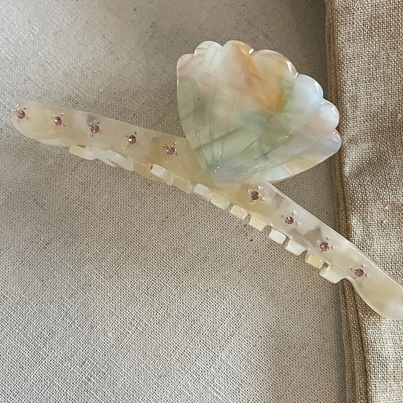 Lady Cartoon Acetic Acid Sheets Hair Claws