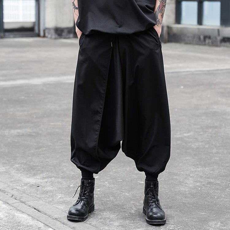 X073P85 Metsoul Pants-dark style-men's clothing-halloween