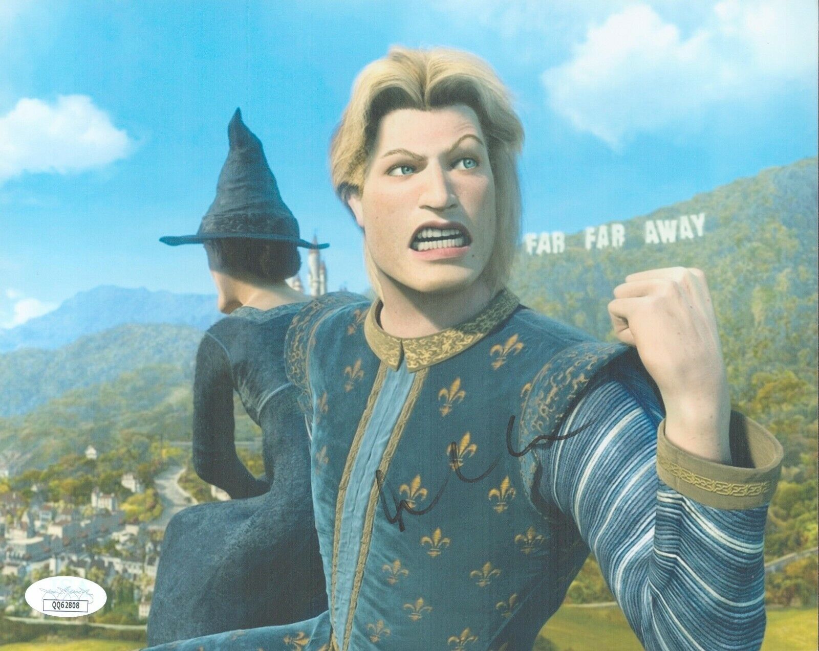 RUPERT EVERETT Signed SHREK 2 PRINCE CHARMING 8x10 Photo Poster painting Autograph JSA COA Cert