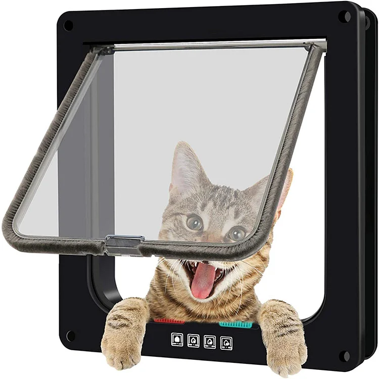 Smart Locking Pet Door for Wall