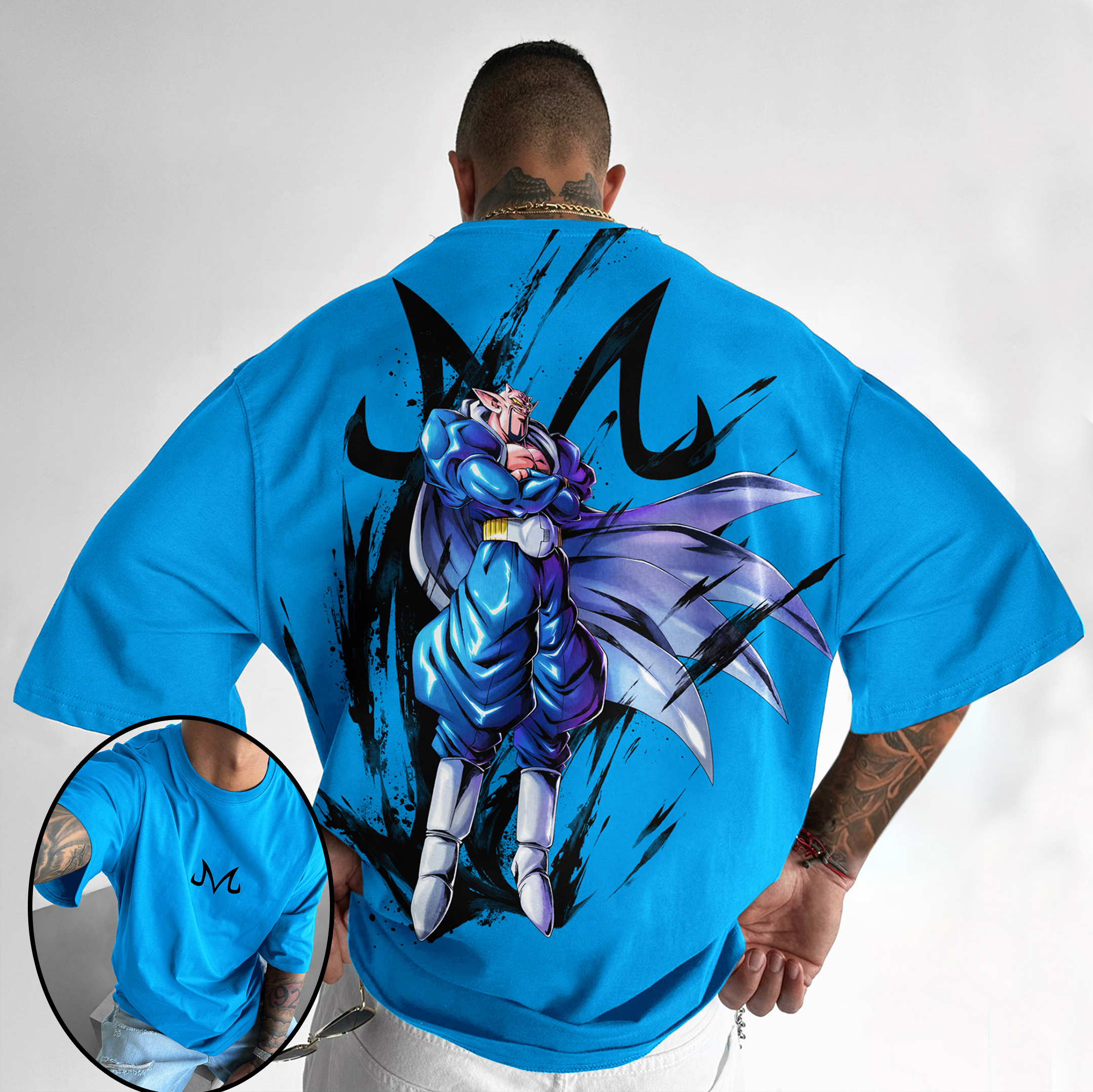 Oversize Devil King Dabra Print Tee