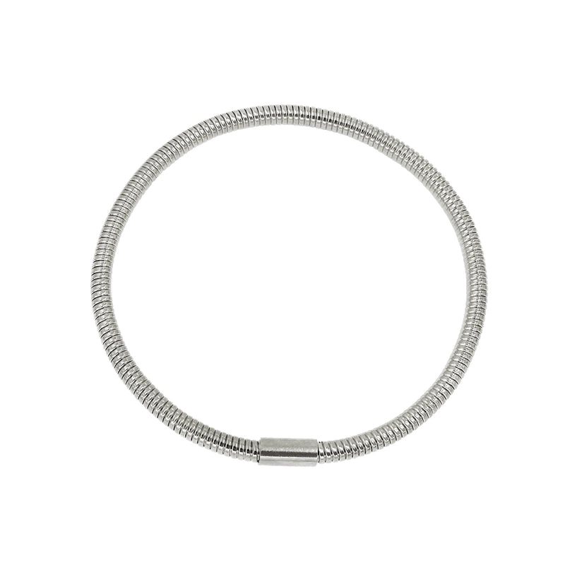 Minimalist Geometric 304 Stainless Steel 18K Gold Plated Bangle In Bulk
