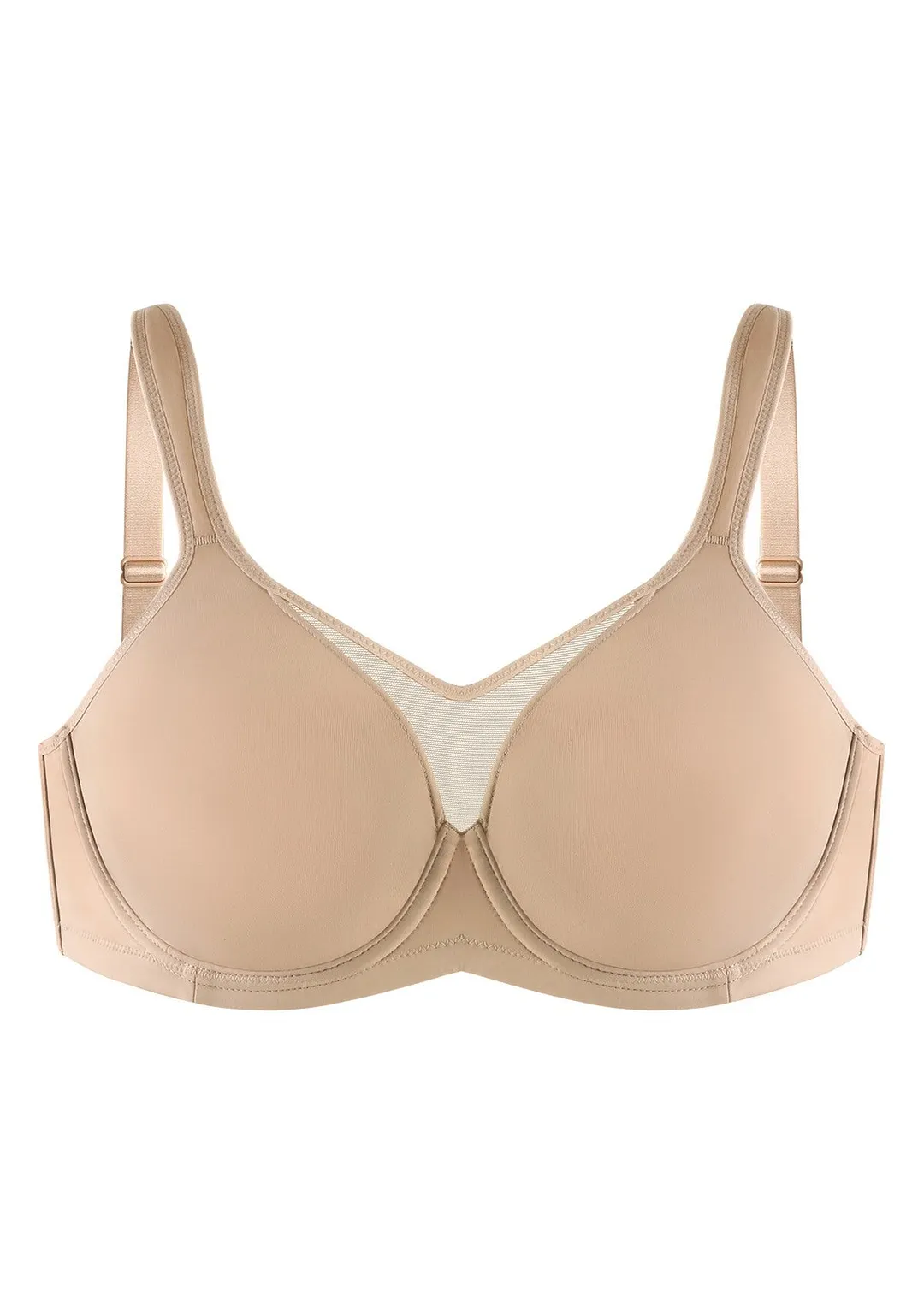 CoolComfort Smoothing Unlined Minimizer Underwire Bra