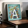 Butterfly Flower A 5D Partial Drill DIY Diamond Painting Kit 30*30cm
