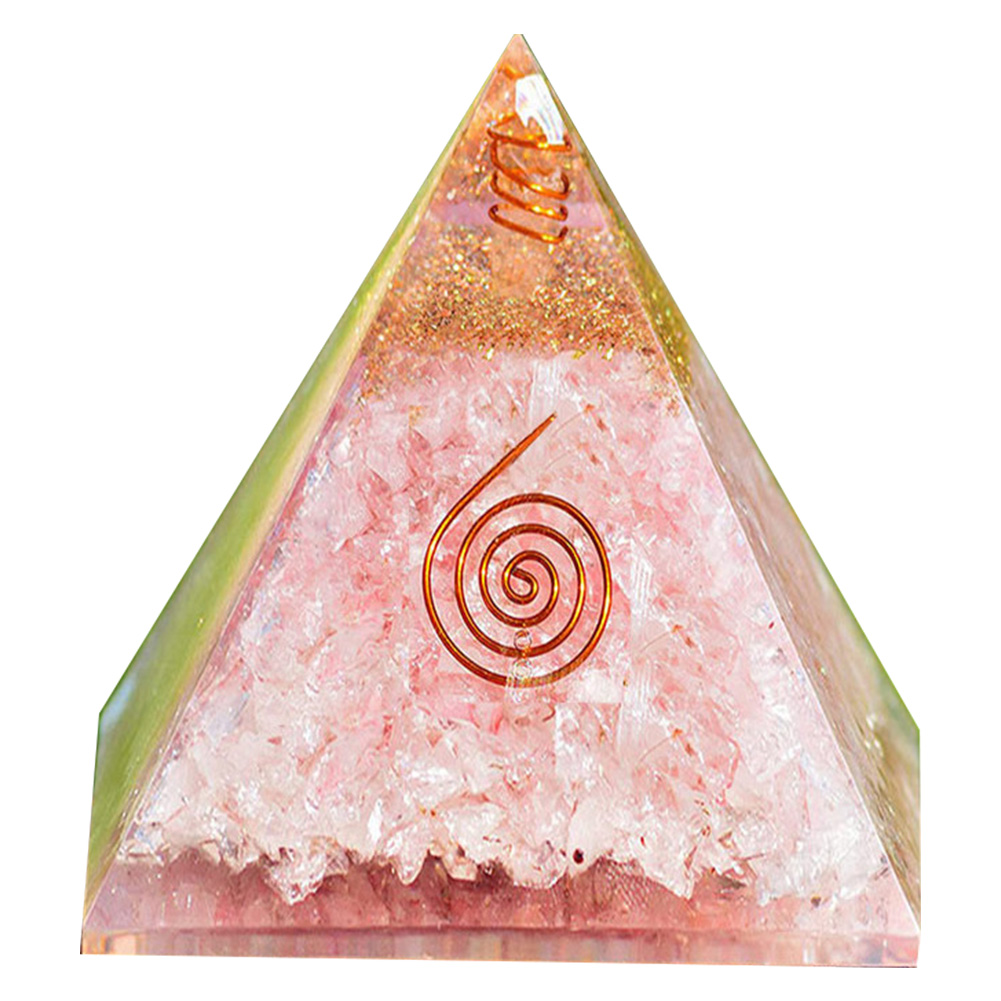 

5cm Natural Orgonite Pyramid Chakra, 501 Original
