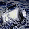 Solar Camping Lantern Long Range Portable Lantern Lamp Waterproof (Black)