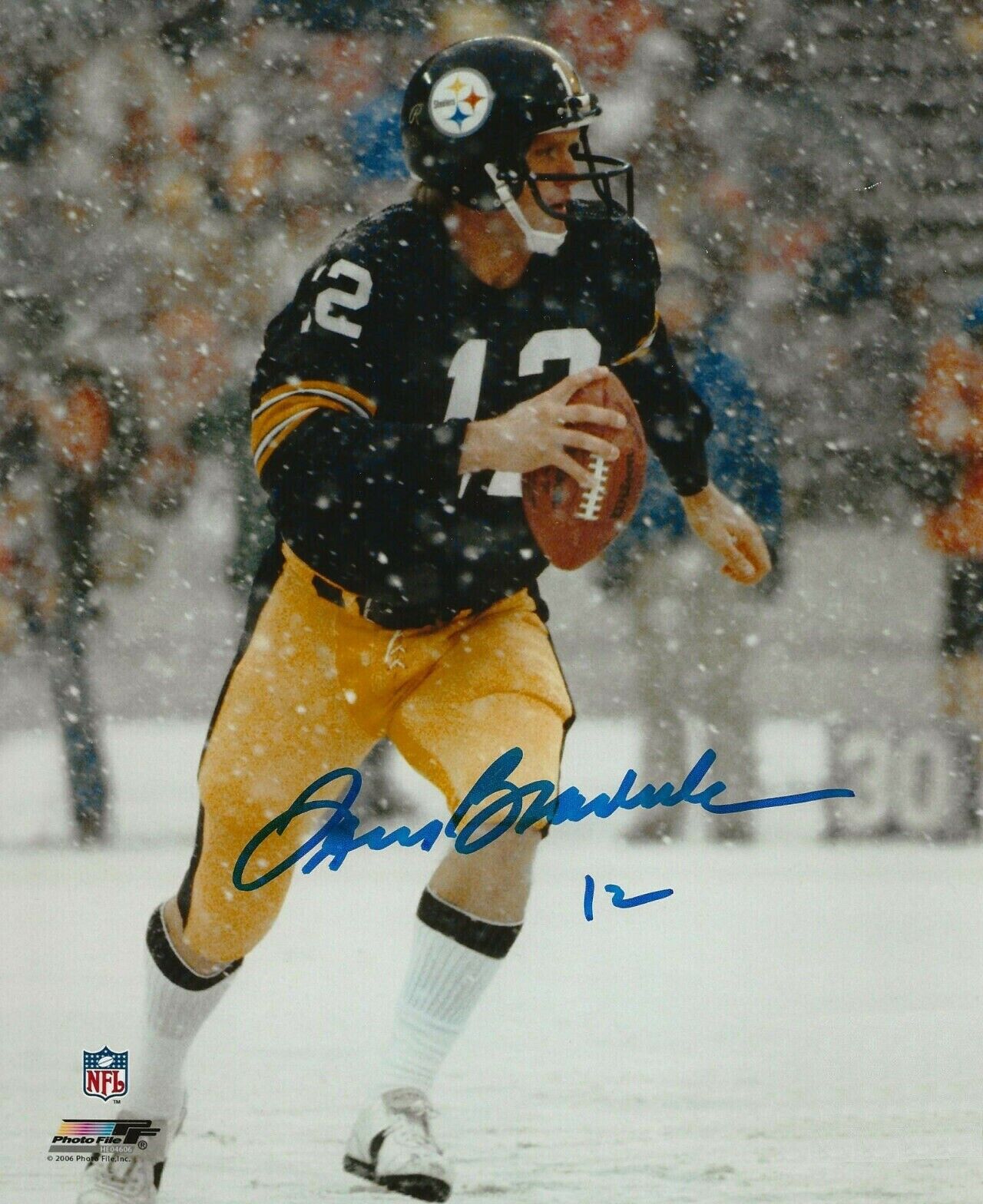 Terry Bradshaw Autographed Signed 8x10 Photo Poster painting ( HOF Steelers ) REPRINT