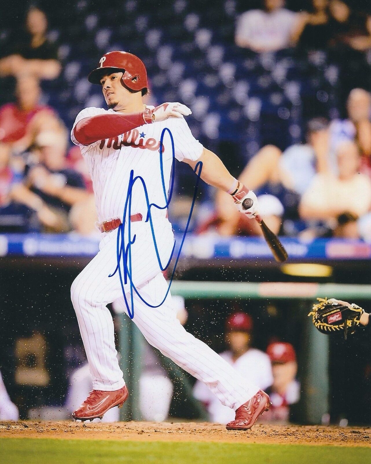 Autographed Jorge Alfaro 8x10 Philadelphia Phillies Photo Poster painting -COA