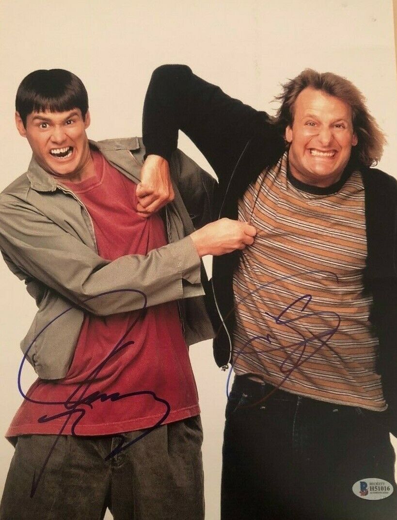 Jim Carrey Jeff Daniels signed autographed 11x14 Photo Poster painting Dumb and Dumber COA