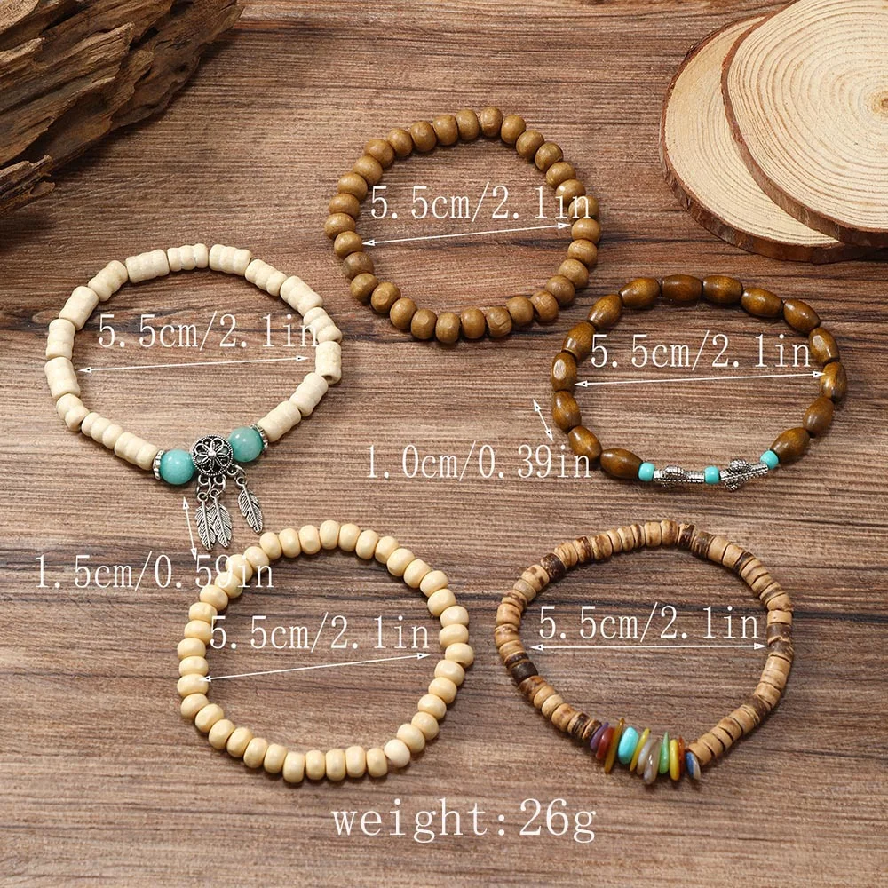 Bohemian Multi-layered Bracelet-inspireuse