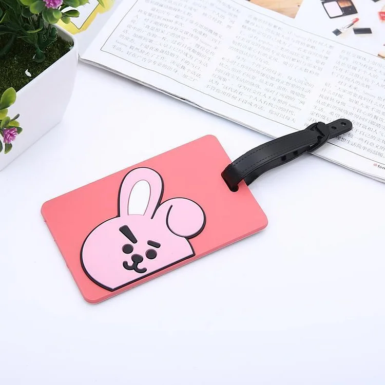 BT21 Cartoon Luggage Tag