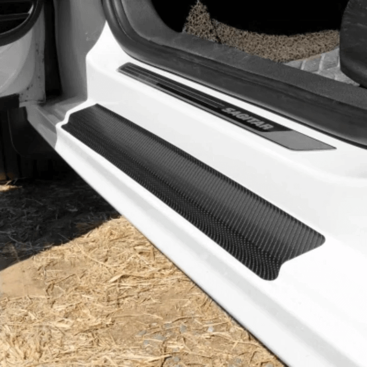 Carbon Car Door Sills Stickers( 4PCS ) | 168DEAL
