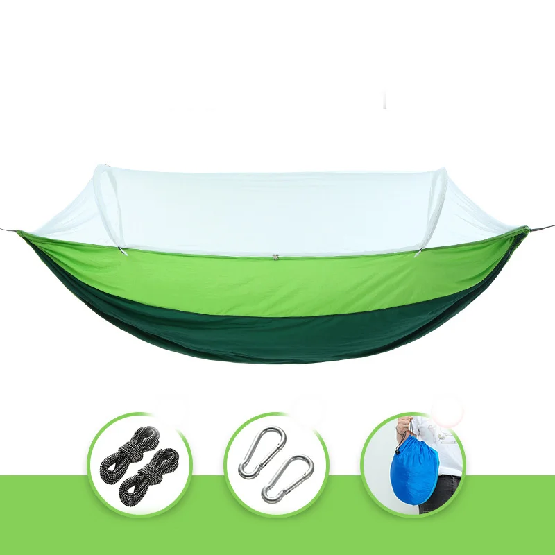 Outdoor essential mosquito net hammock