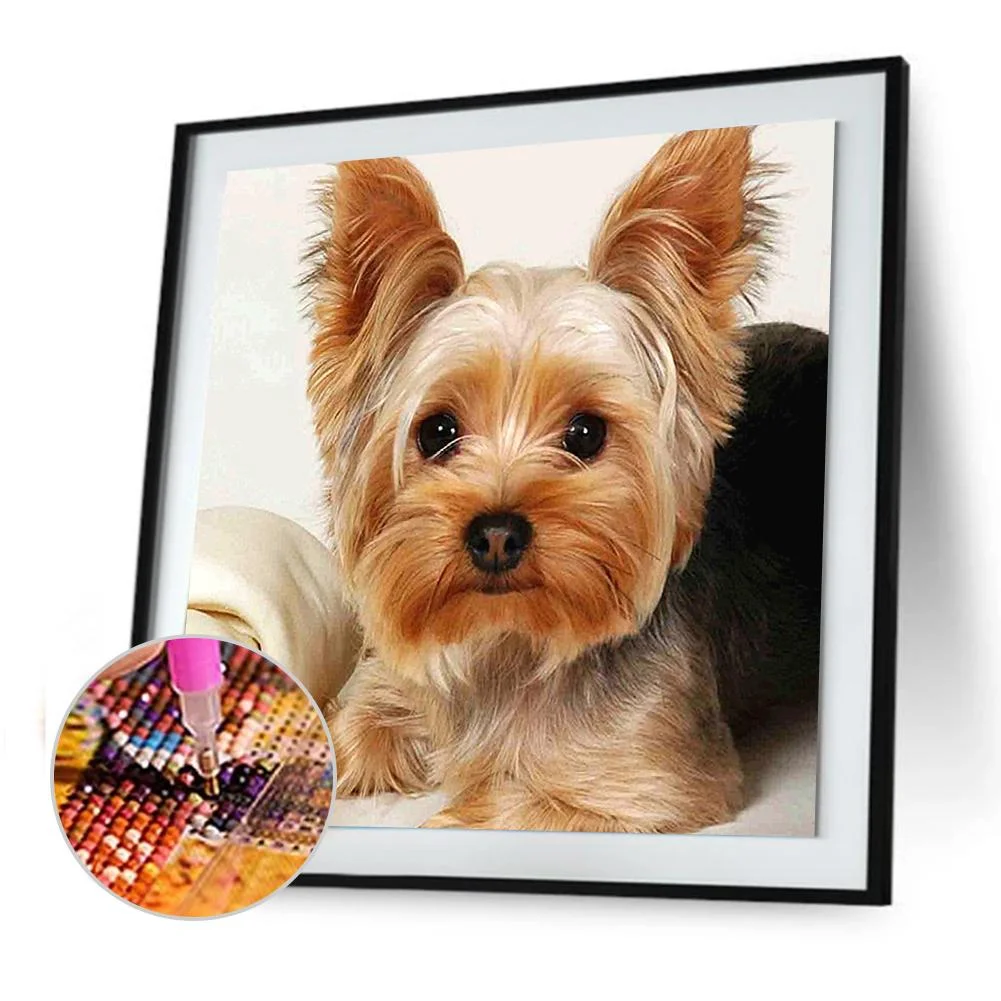 Diamond Painting - Full Round Drill - Dog(30*30cm)