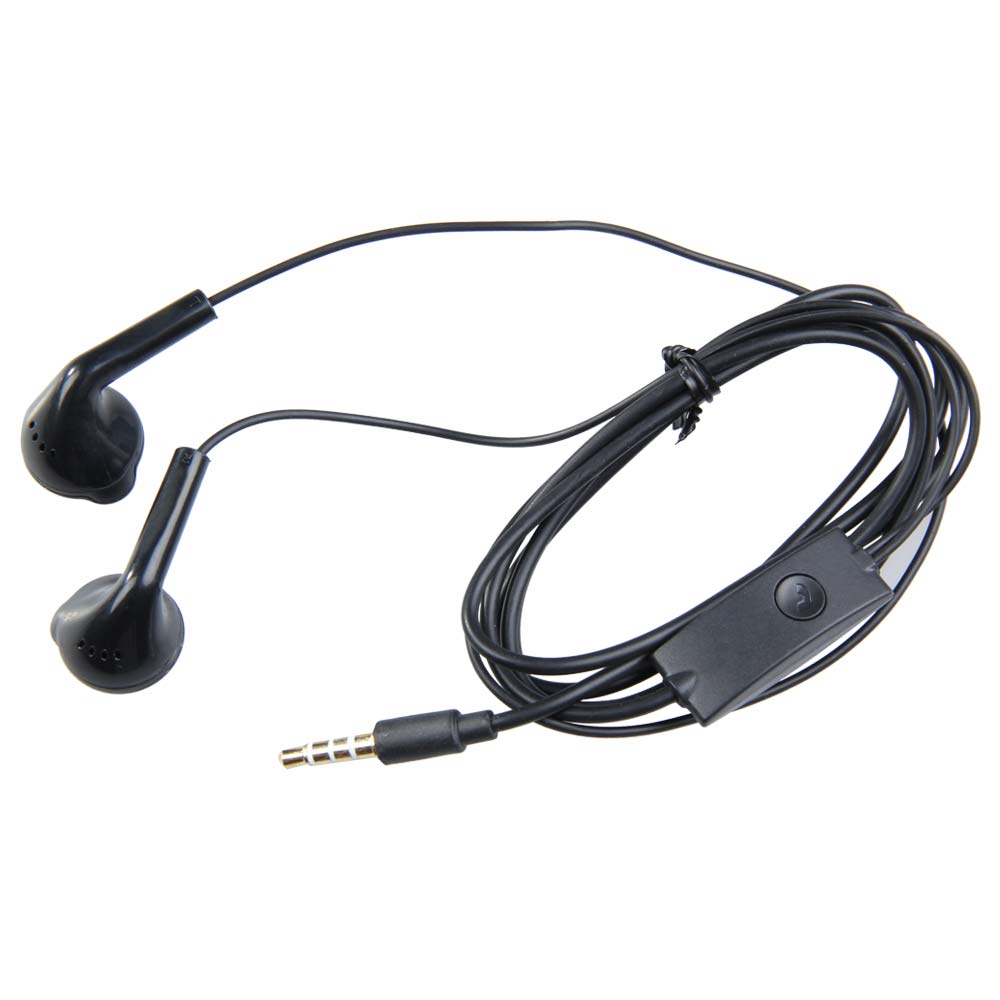 

Durable In-Ear Headphones Earphone Earpiece With Mic For Samsung Black, 501 Original