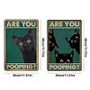 2pcs - Black Cat - Vintage Metal Signs(12*16Inch) - Cat
