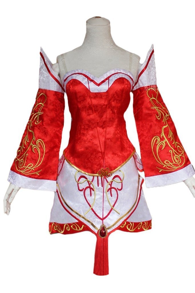 Lol League Of Legends Ahri The Nine Tailed Fox Classic Outfit Cosplay Costume