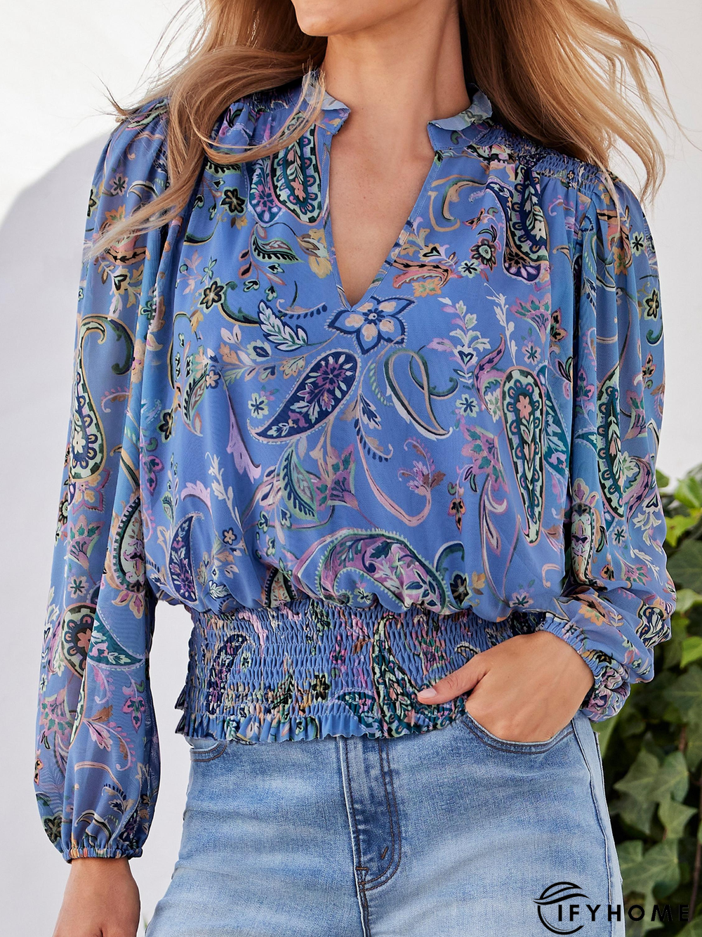 Ethnic Casual Loose Top | IFYHOME