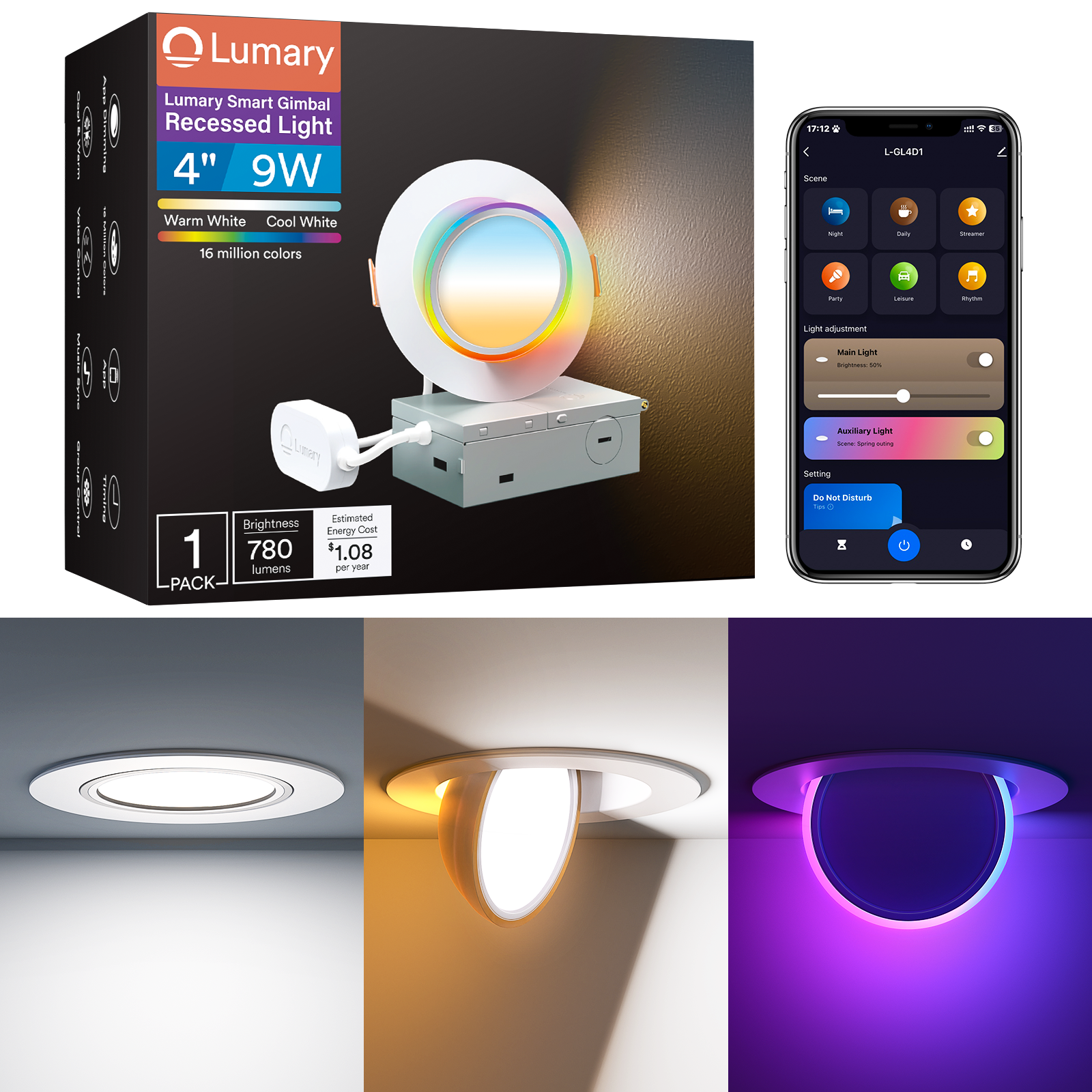 [smart lighting outlet dimmer switch smart home]-[lumary]
