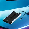 For PS 5 Slim/PS 5 Pro RGB Vertical Cooling Stand Base Console Host Bracket