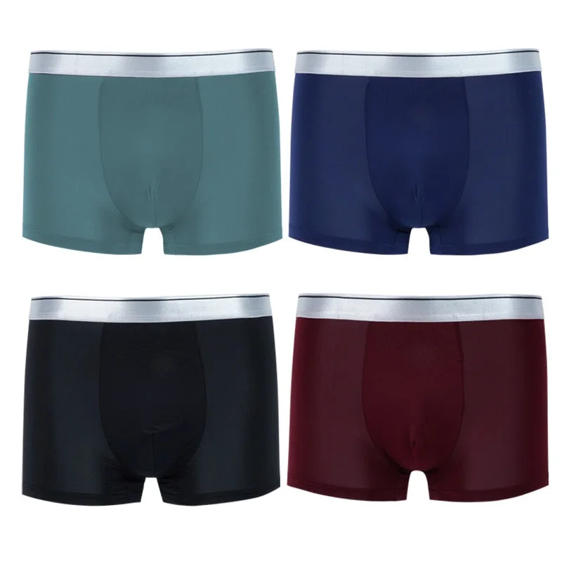 Men's Underwear Boxers Breathable Man Boxer Solid Sexy Underpants Men Comfortable Shorts Underwear For Men Pants