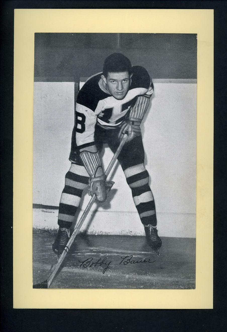 # 1 Bobby Bauer 1934-44 Beehive Group 1 Photo Poster paintings Boston Bruins