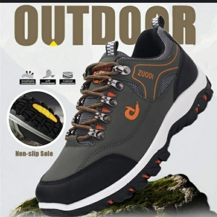 Men's Plus Size Non-Slip Travel Shoes Outdoor Adventure Camping Hiking Non-Slip Shoes