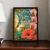 Hummingbird Scripture Diamond Painting Kits for Adults Beginners 30x40cm