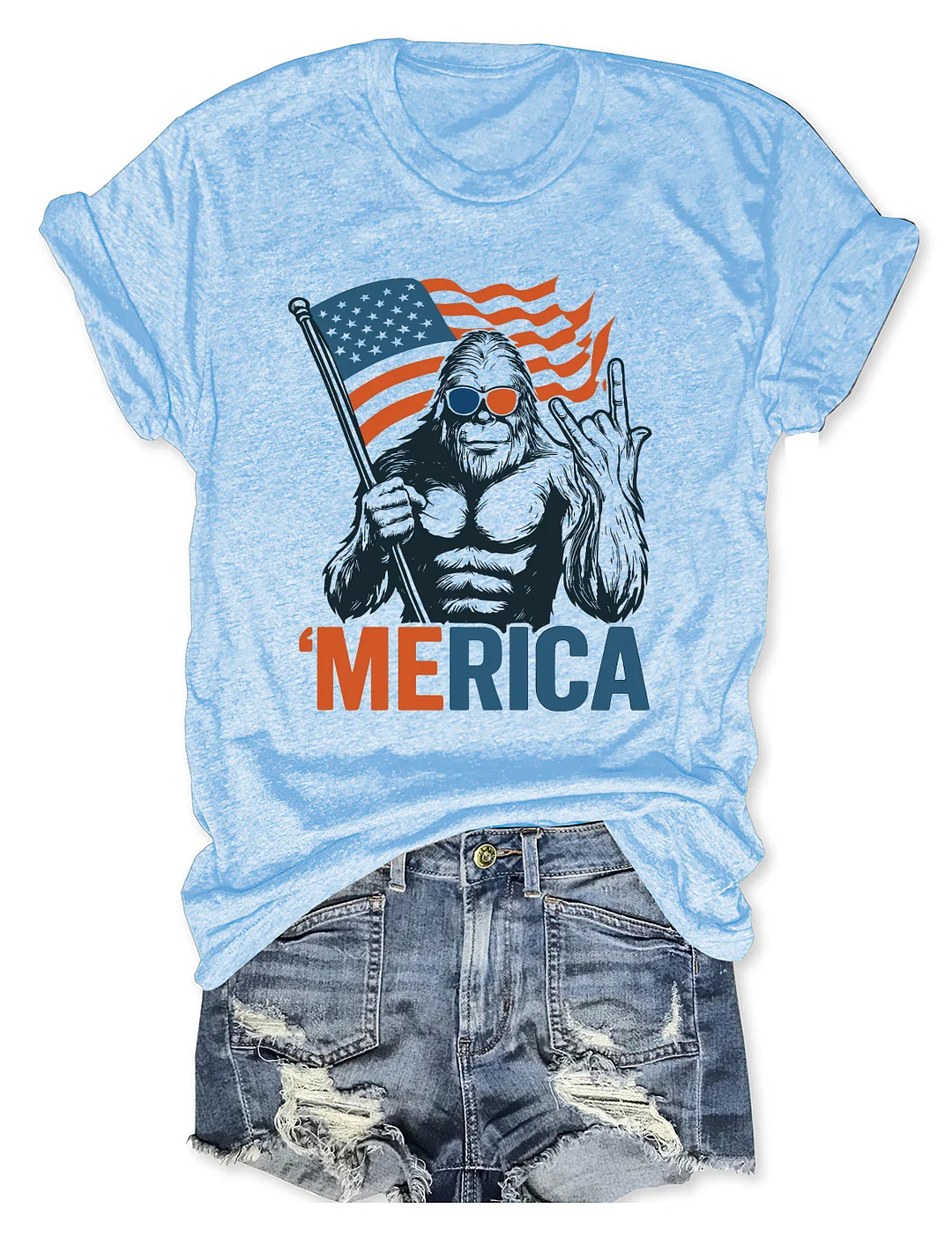 Bigfoot Merica T-shirt