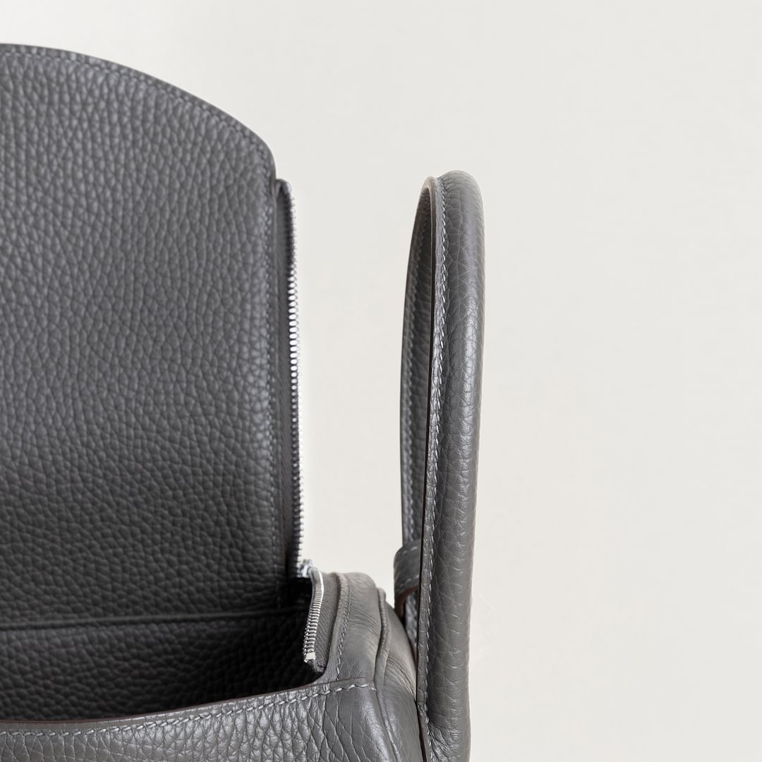 Lindy 26cm Clemence leather 8F Etain PHW