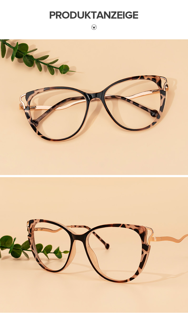 Chapman Braun-Tortoise Cateye Brille