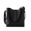 Plain Color Large Capacity Women's Shoulder Bag