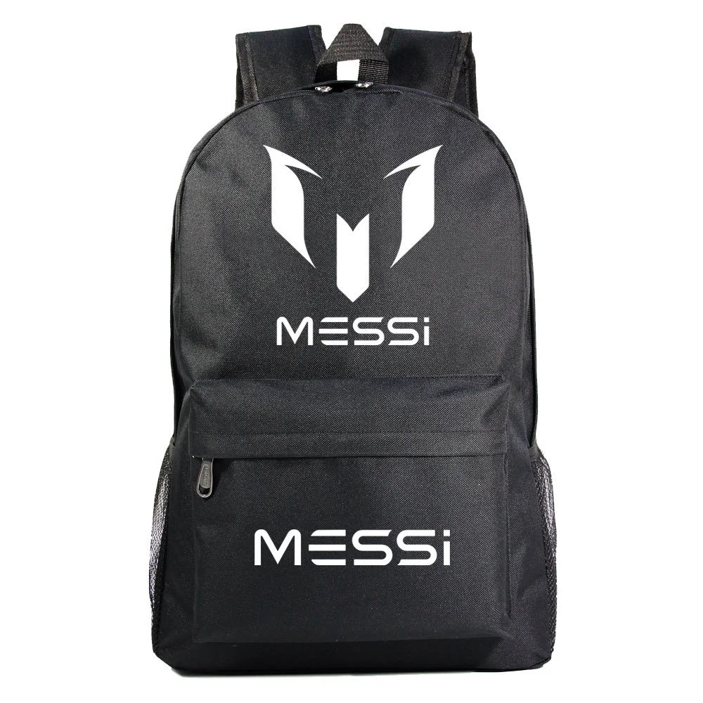 Buzzdaisy Get Your Young Soccer Star Ready with our Lionel Messi Theme School Bag - Durable, Waterproof and Laptop-Ready!