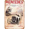 Mercedes - Panneaux en &eacute;tain m&eacute;tallique(20*30cm/30*40cm) - Garage